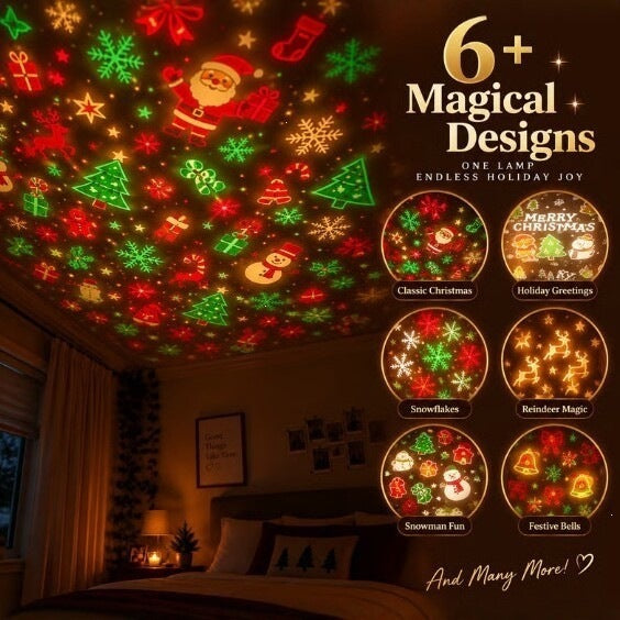 USB Christmas Tree Projector Light