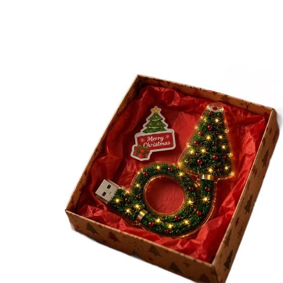 USB Christmas Tree Projector Light