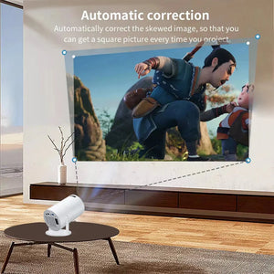 Salange P300 Mini Portable Projector - 4K 8K Video Decoding, 720P HD, Android 11, Wi-Fi, BT 5.1, view 5